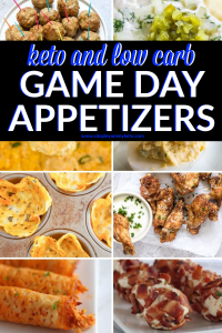 Keto and low carb Super Bowl appetizer ideas