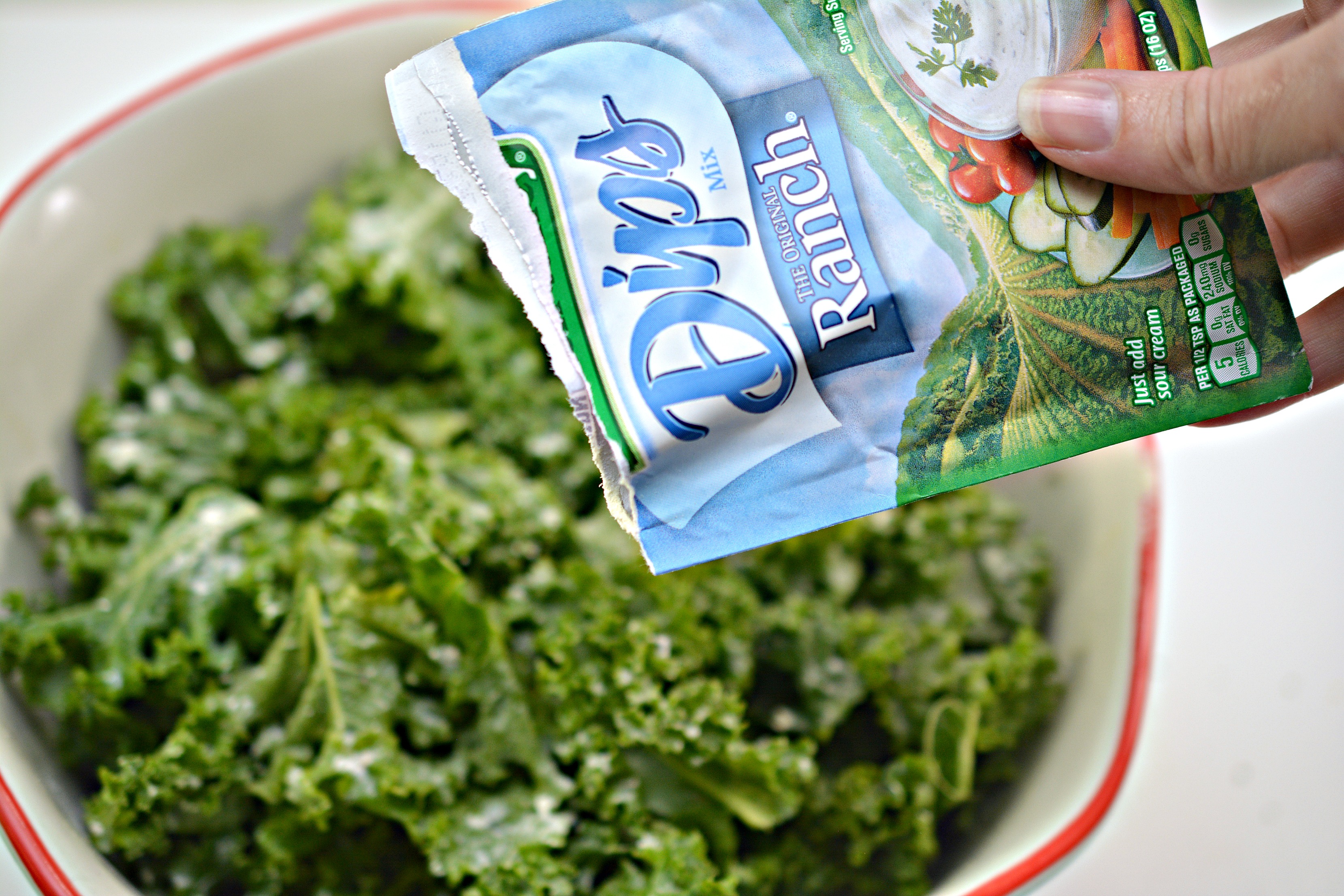 ranch kale chips