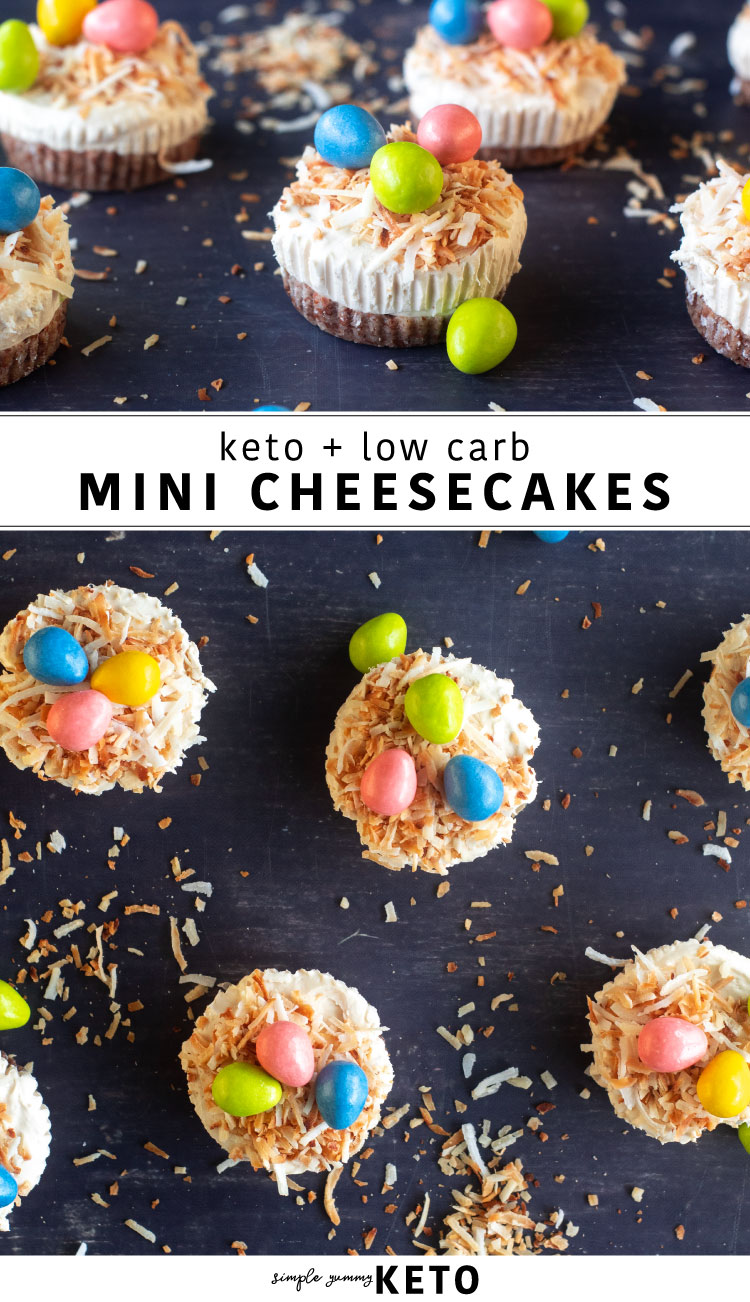 keto / low carb mini cheesecake