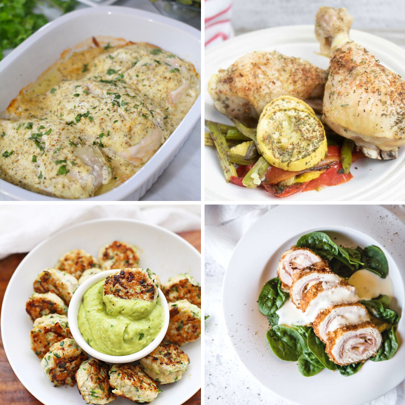 Keto chicken recipes