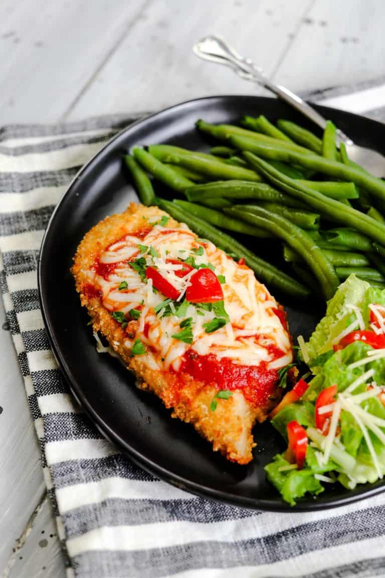 keto parmesan crusted chicken