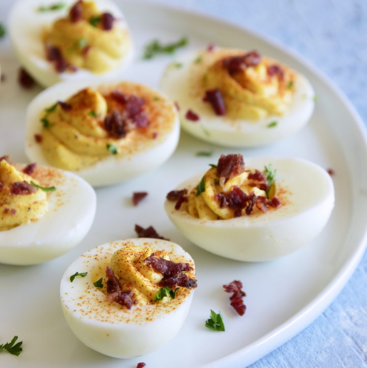 Keto Best Deviled Eggs - Simple Yummy Keto