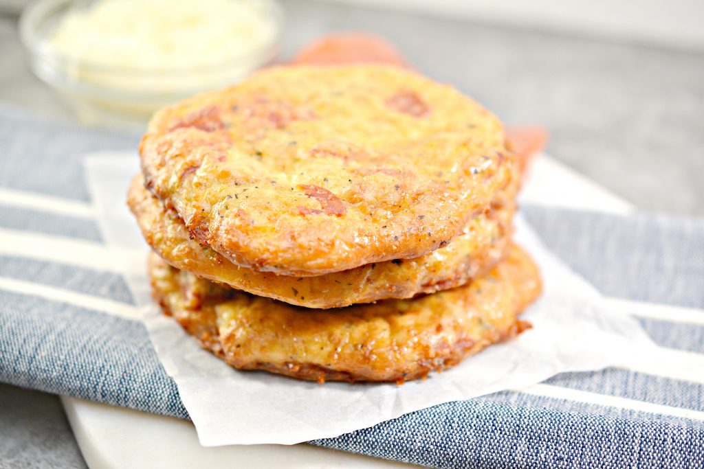 Pepperoni Cloud Bread Pizza - Simple Yummy Keto