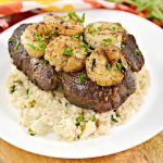 lchf surf and turf with risotto recipe