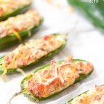 low carb and keto jalapeño poppers